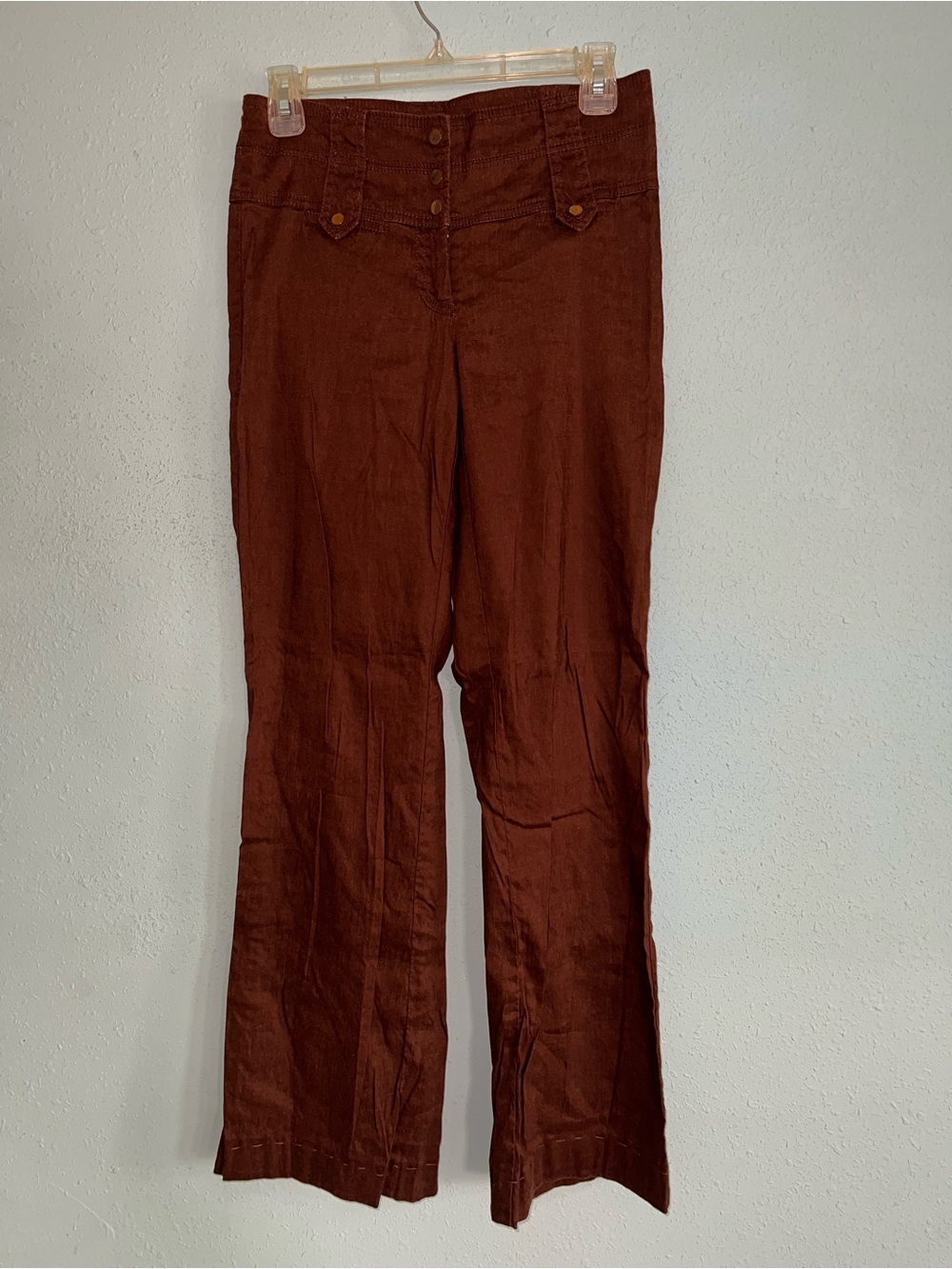 Vintage Cache Linen Trouser